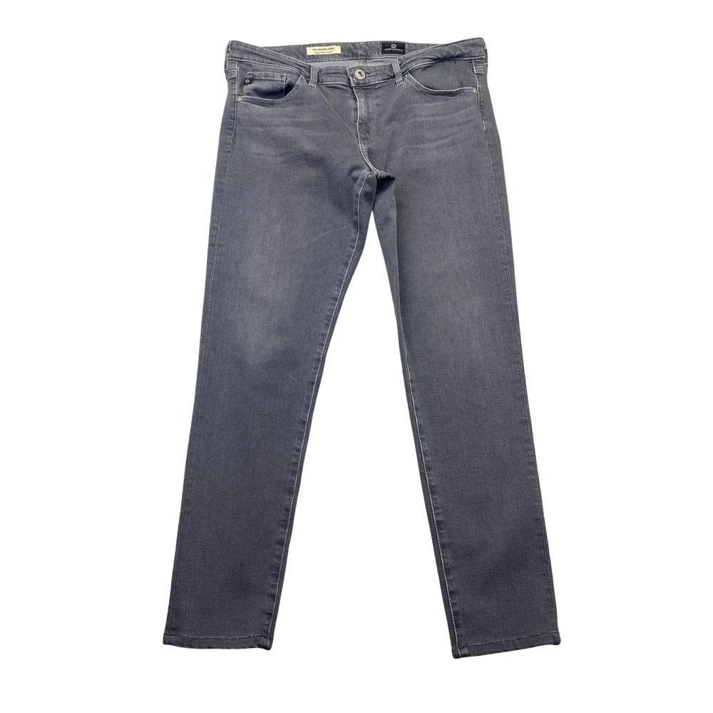 AG Adriano Goldschmied The Legging Ankle Super Skinny‎ Grey Jeans 30R Grunge